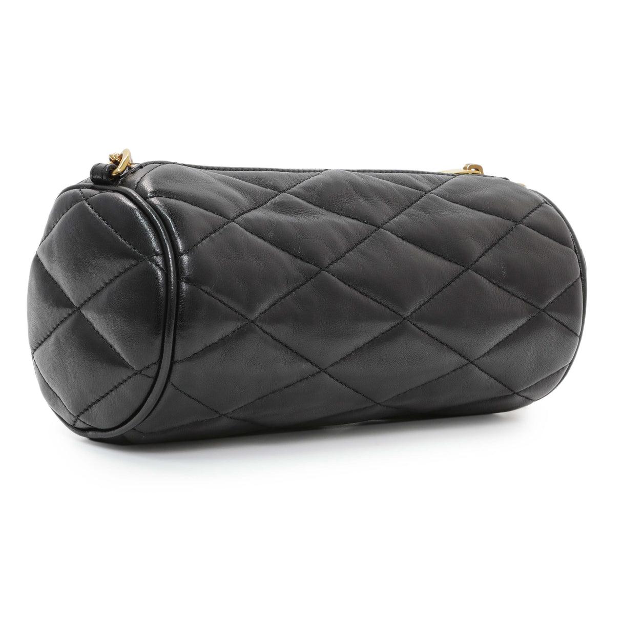 Saint Laurent Lambskin Black Sade Tube Bag Handbags Saint Laurent