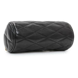Saint Laurent Lambskin Black Sade Tube Bag Handbags Saint Laurent