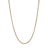 14K Yellow Gold Rope Chain Fine Jewellery Modaselle