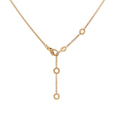 Bulgari 18K Yellow Gold Parentesi Pendant Necklace Designer Jewellery Bulgari