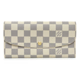 Louis Vuitton Damier Azur Emilie Wallet Accessories Louis Vuitton