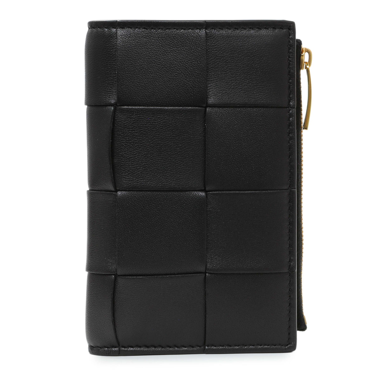 Bottega Veneta Black Nappa Intrecciato Cassette Bifold Wallet Accessories Bottega Veneta