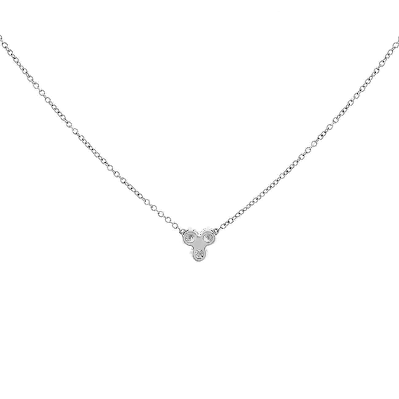 Tiffany & Co. Platinum Diamond Aria Pendant Necklace – Modaselle