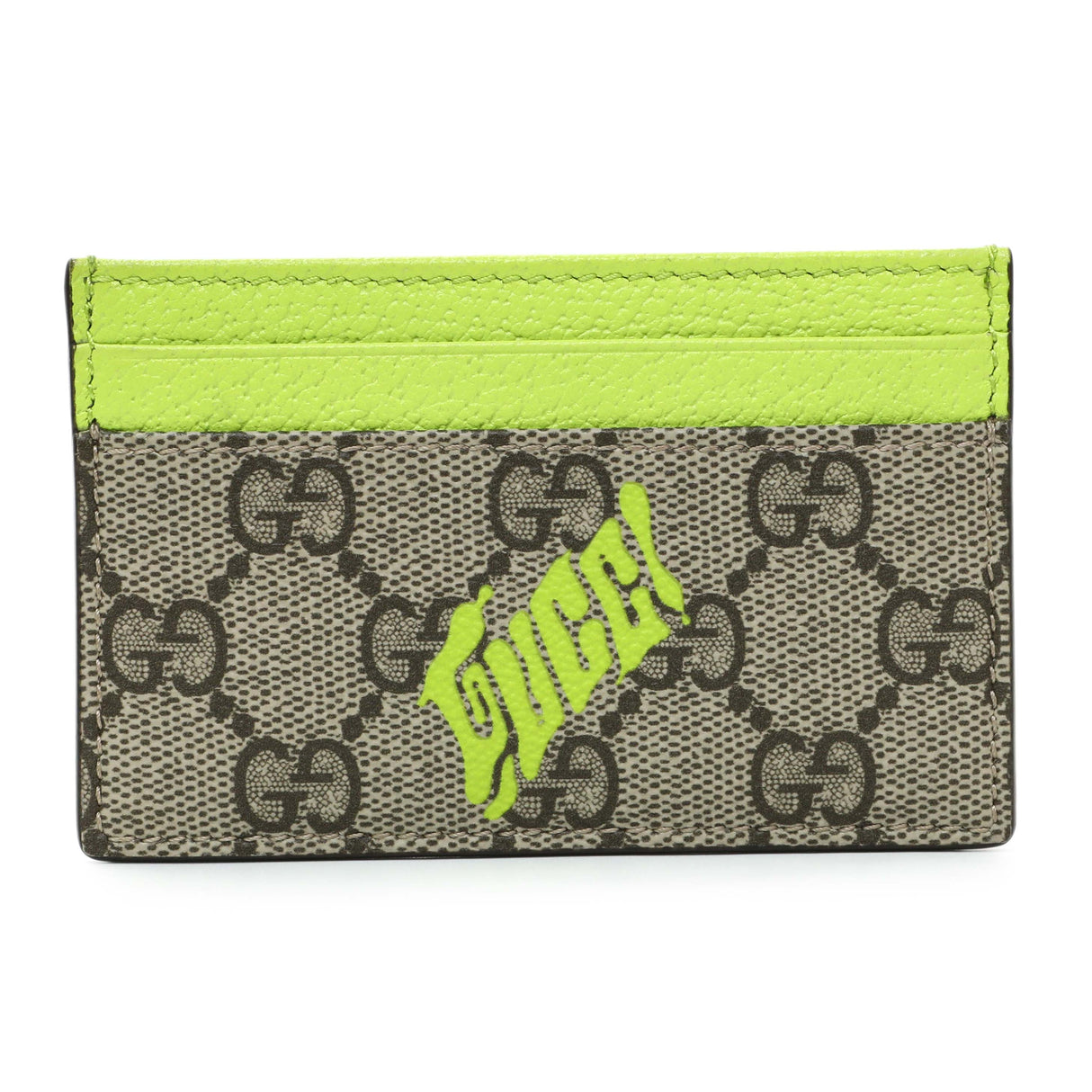 GG Monogram Card Case with Print GG Canvas Accessories Gucci