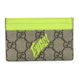 GG Monogram Card Case with Print GG Canvas Accessories Gucci