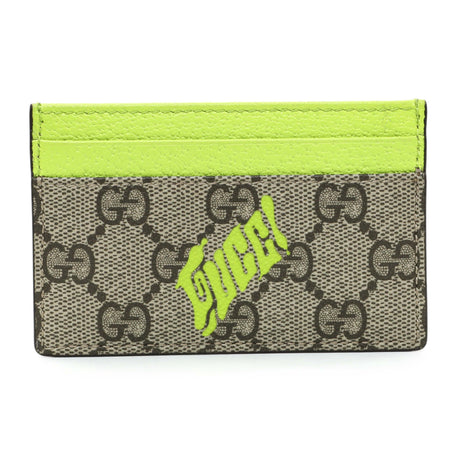 GG Monogram Card Case with Print GG Canvas
