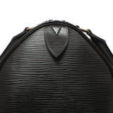 Louis Vuitton Black Epi Speedy 25