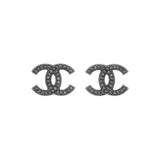 Chanel Crystal CC Earrings Designer Jewellery Chanel