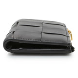 Bottega Veneta Black Nappa Intrecciato Cassette Bifold Wallet Accessories Bottega Veneta