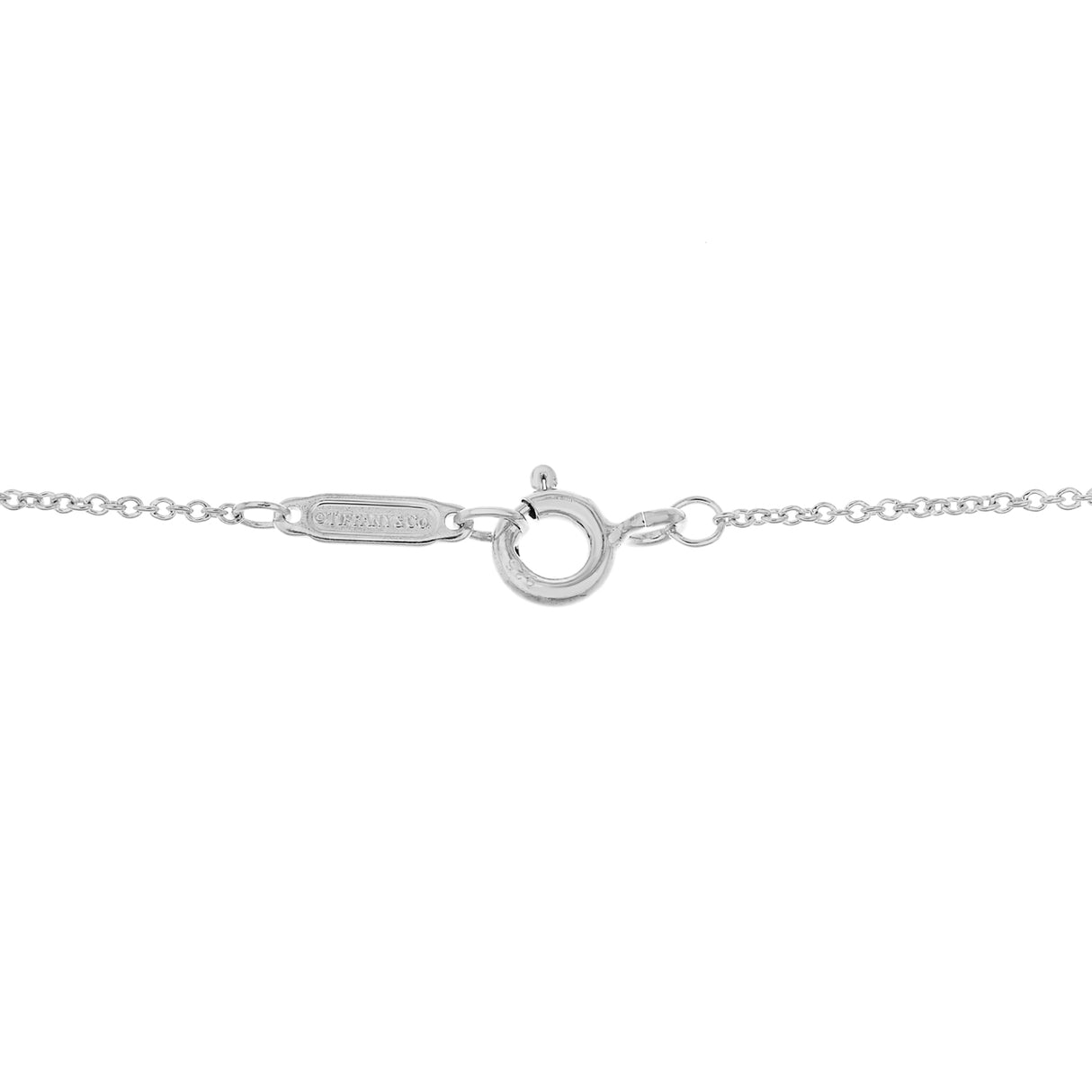 Tiffany & Co. Sterling Silver Round Notes Pendant Necklace Designer Jewellery Tiffany and Co