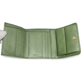Prada Saffiano Tri-Fold Compact Wallet