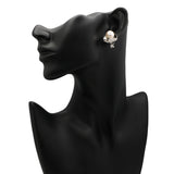 14K White Gold South Sea Pearl Earrings Fine Jewellery Modaselle