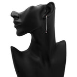 18K White Gold Di Modolo Pink Tourmaline Drop Earrings Fine Jewellery Modaselle