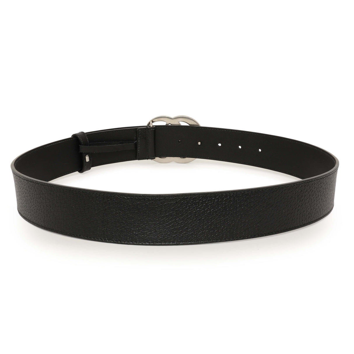 Gucci Black Calfskin Double G 40mm Belt