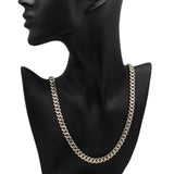 10K Yellow Gold Monaco Diamond Cut Curb Link Chain Fine Jewellery Modaselle