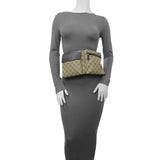 Gucci Monogram Coated Canvas Double Pocket Belt Bag Handbags Gucci