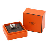 Hermes Sterling Silver Large Croisette Ring Designer Jewellery Hermes