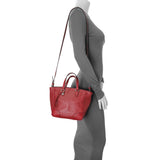 Gucci Red Micro Guccissima Bree Small Top Handle Tote Bag Handbags Gucci