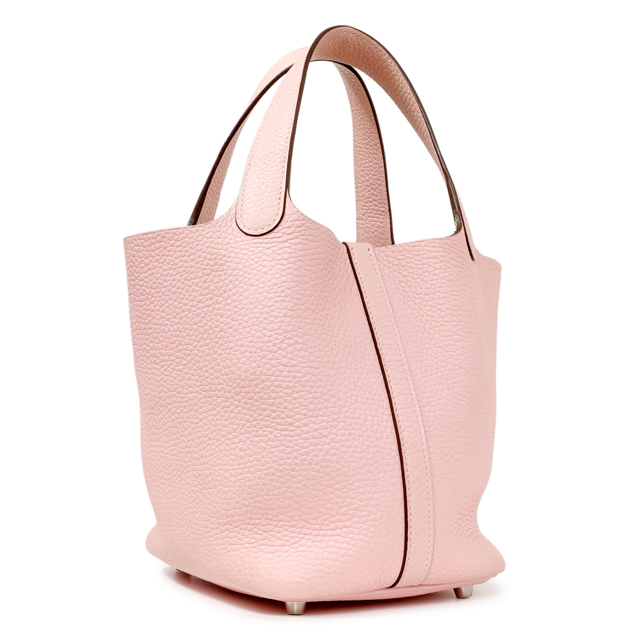 Hermes Rose Sakura Taurillon Clemence Picotin Lock 18 – Modaselle