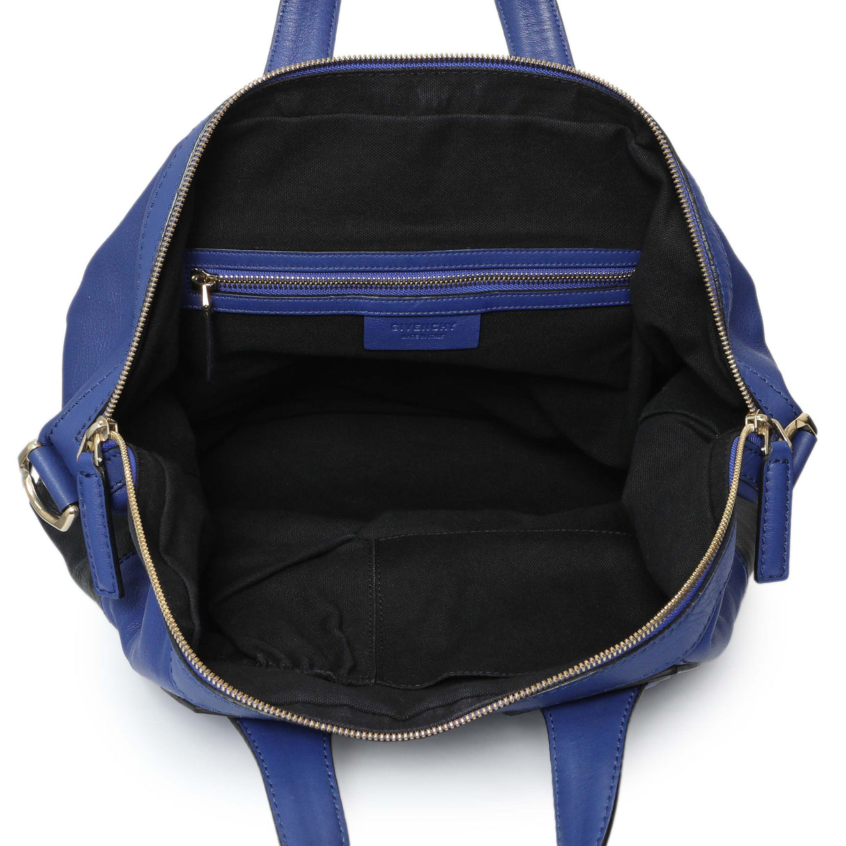 Givenchy Black Blue Calfskin Medium Nightingale Handbags Givenchy