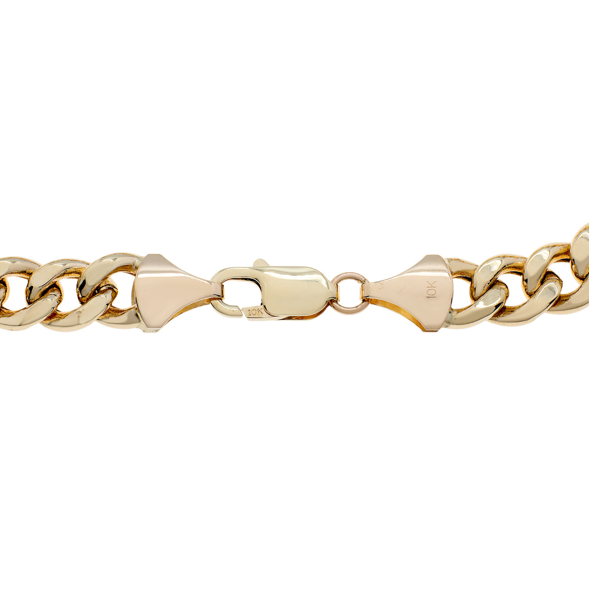 10K Yellow Gold Curb Link Bracelet Fine Jewellery Modaselle