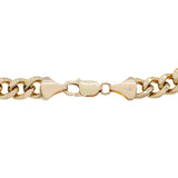 10K Yellow Gold Curb Link Bracelet Fine Jewellery Modaselle