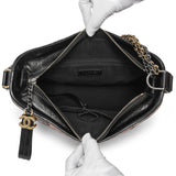Chanel Metallic Crumpled Goatskin Quilted Medium Gabrielle Hobo Handbags Chanel