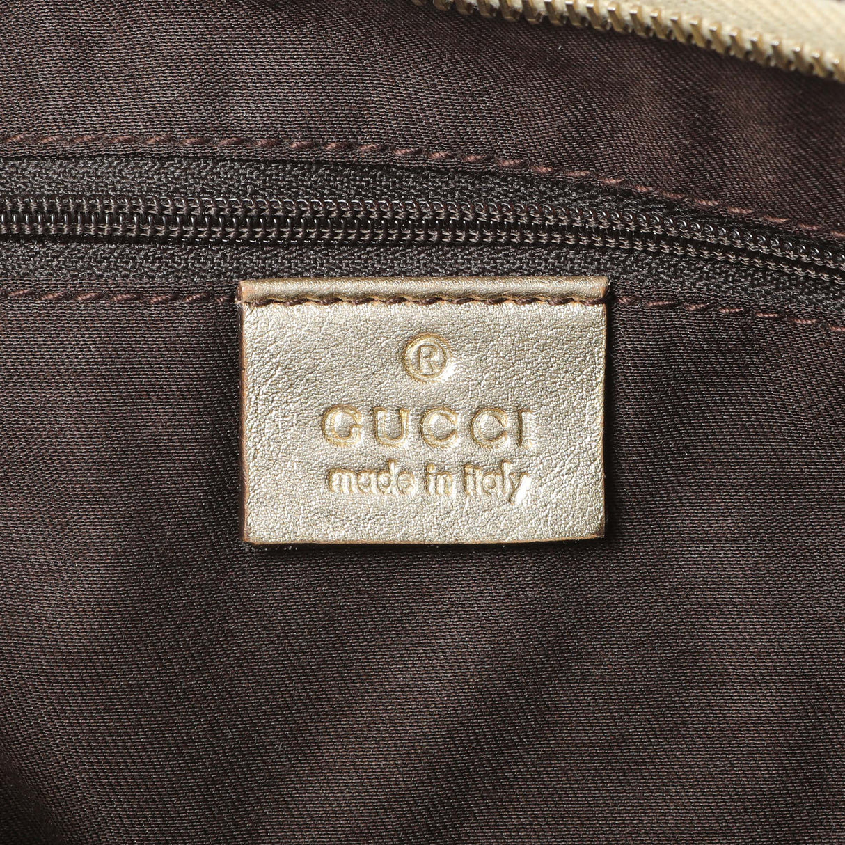 Gucci Monogram Canvas Abbey D Ring Bag Small