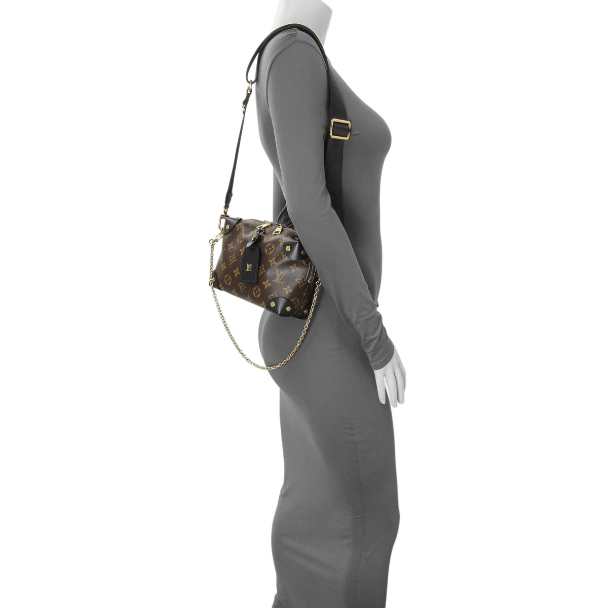 Louis Vuitton Monogram Petite Malle Souple Handbags Louis Vuitton