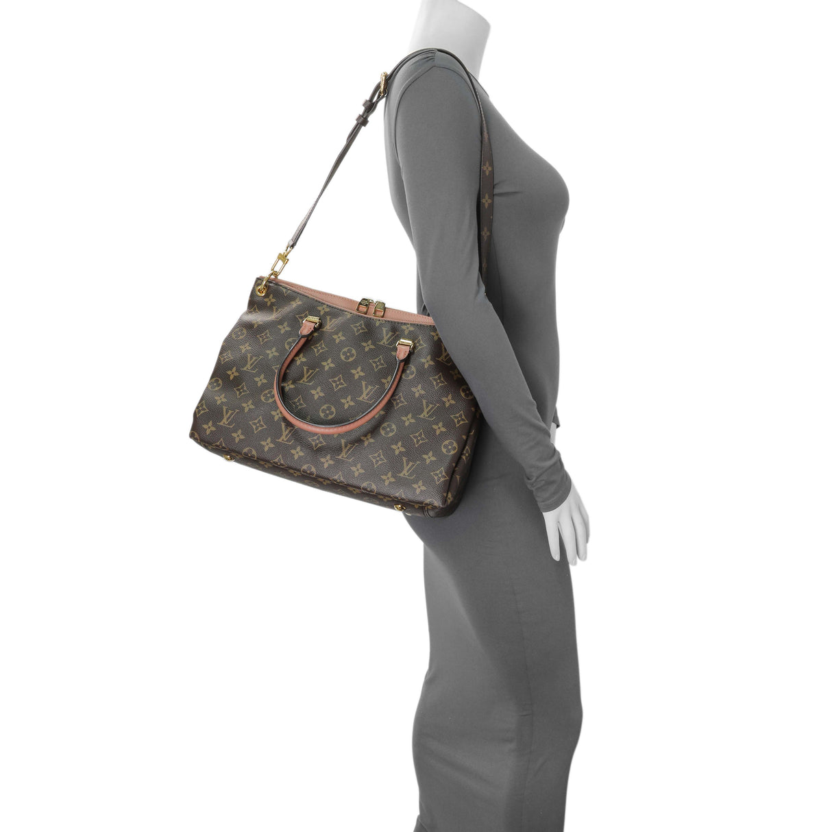 Louis Vuitton Rose Monogram Pallas Handbags Louis Vuitton