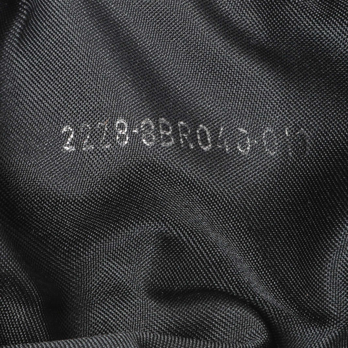 Fendi Black Zucchino Canvas Bagette Shoulder