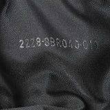 Fendi Black Zucchino Canvas Bagette Shoulder