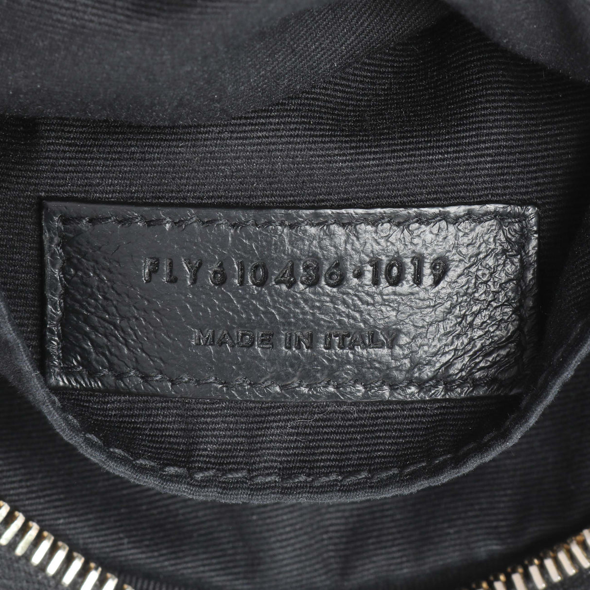 Saint Laurent Black Chevron Quilted Grain de Poudre Round Camera Bag Handbags Saint Laurent