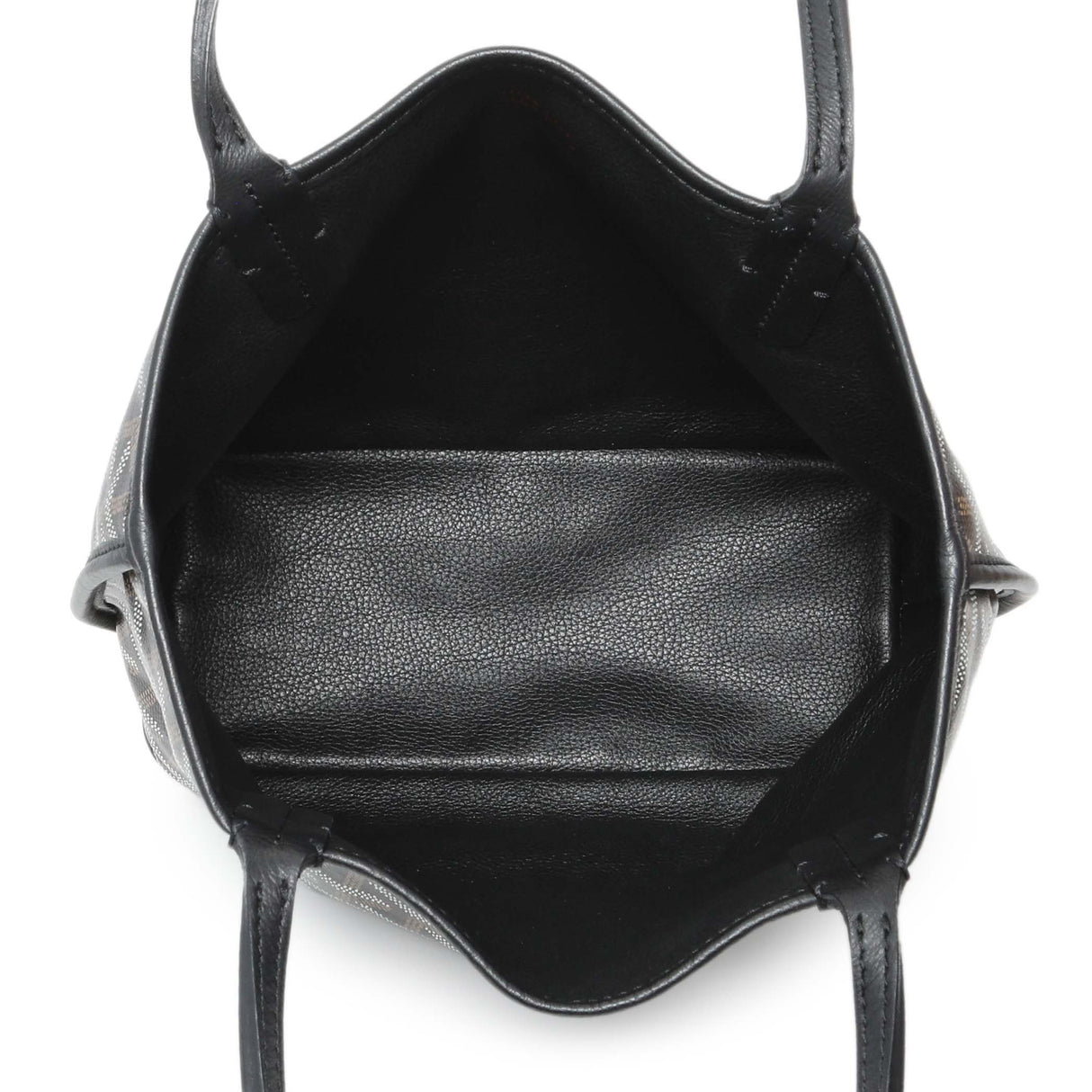 Goyard Black Goyardine Reversible Mini Anjou