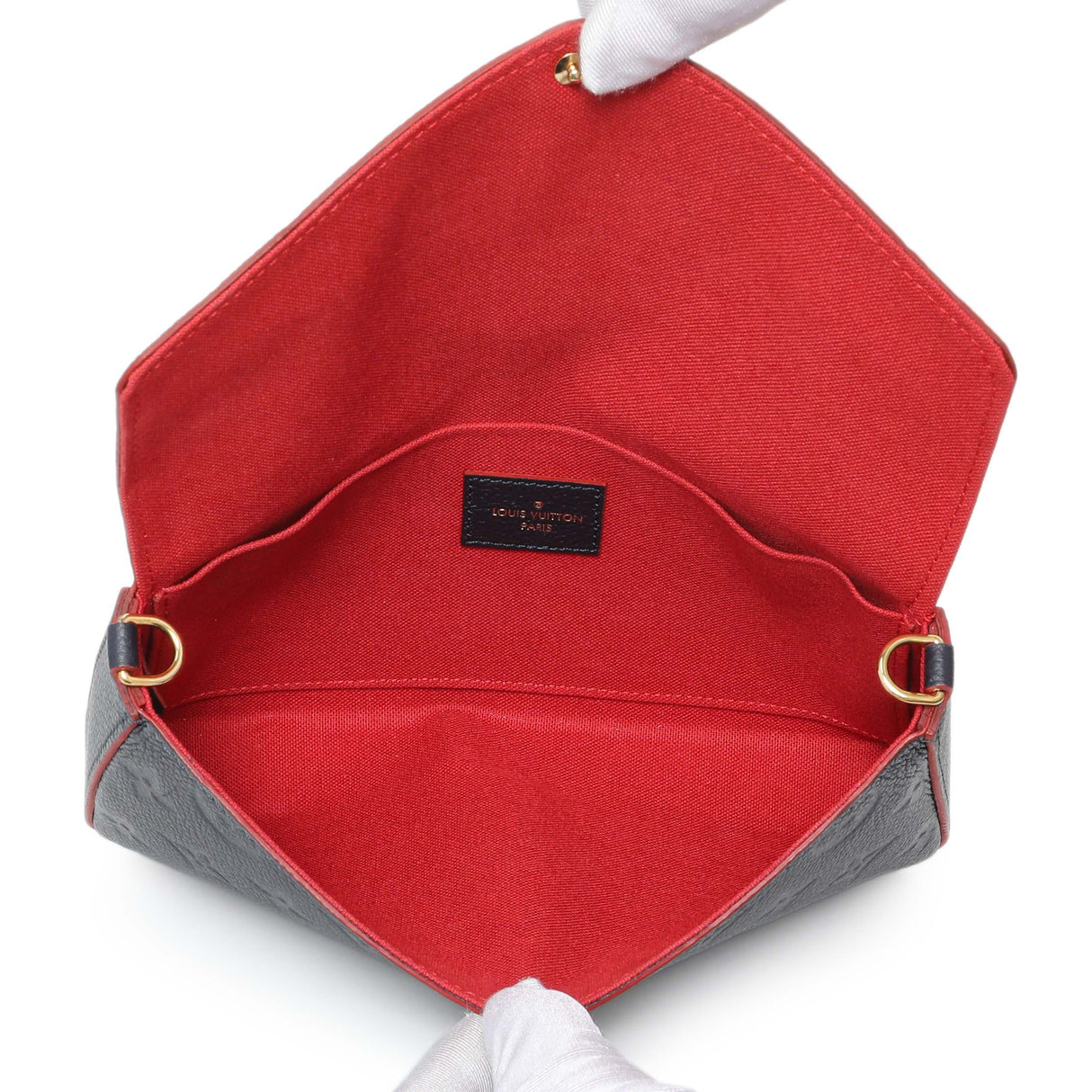 Louis Vuitton Marine Rouge Empreinte Felicie Pochette Handbags Louis Vuitton