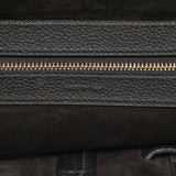Celine Black Soft Grained Calfskin Small Belt Cabas Phantom
