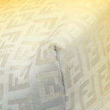 Fendi Yellow Grey Zucchino Canvas Tote