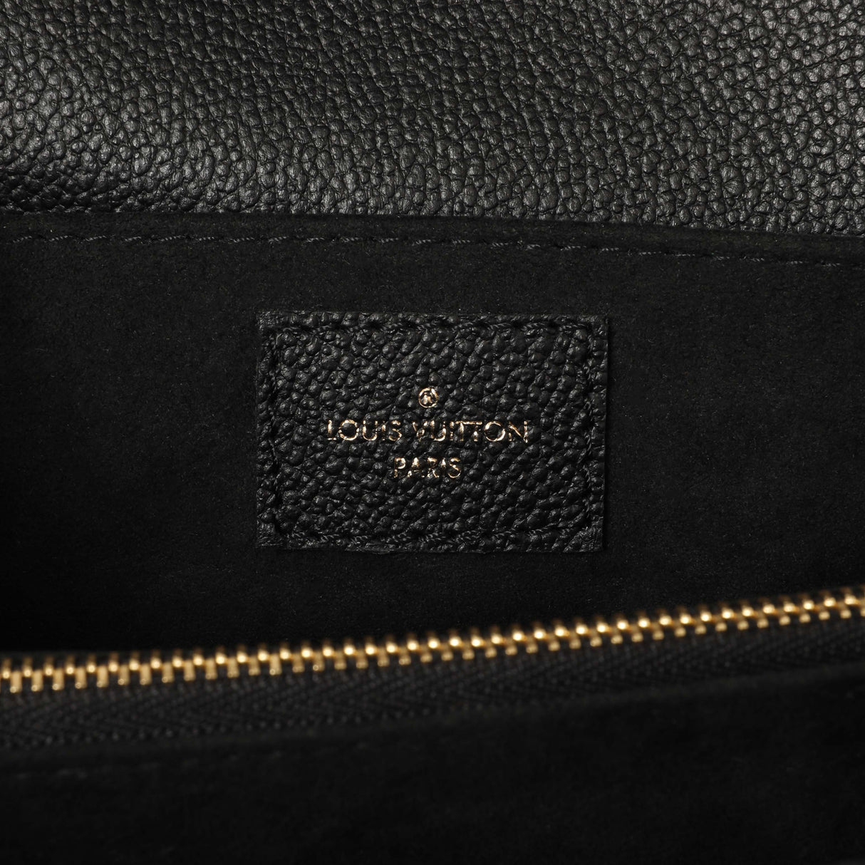 Louis Vuitton Black Empreinte Pochette Metis East West