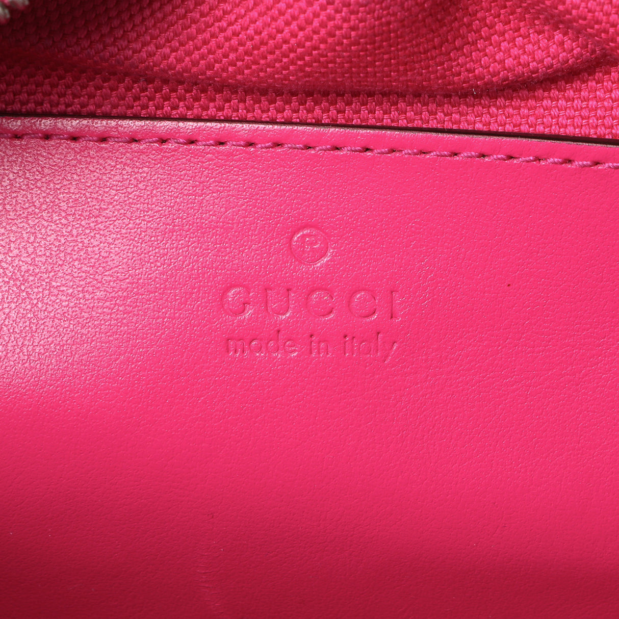 Gucci Fuxia Calfskin Marmont Chain Bag Handbags Gucci
