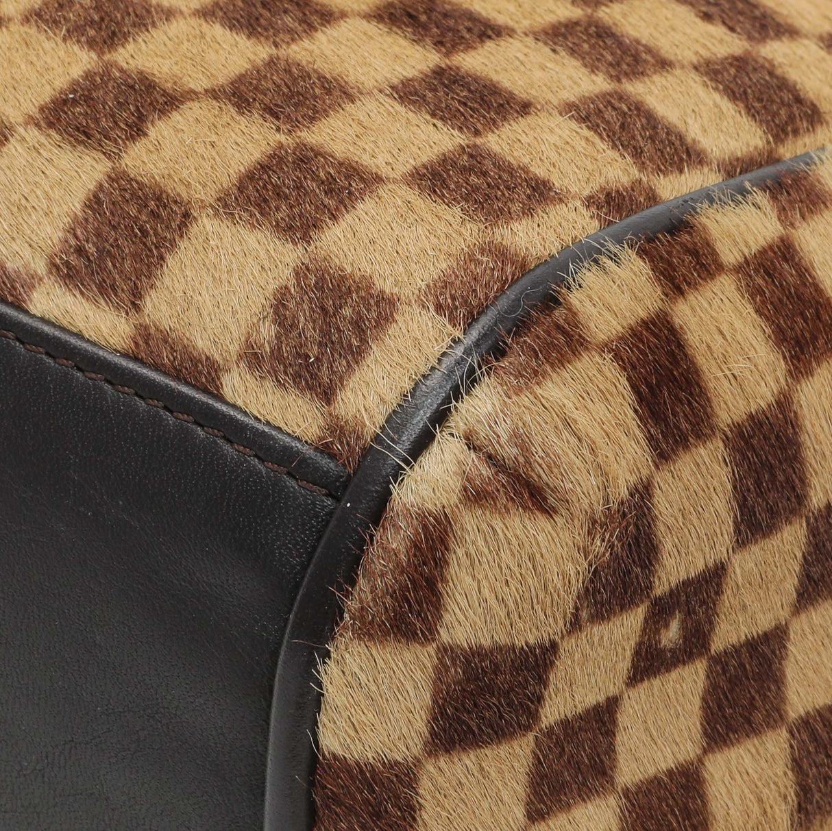 Louis Vuitton Damier Calf Hair Sauvage Lionne