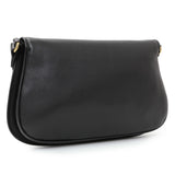 Gucci Black Roxy Calfskin Blondie Chain Shoulder Flap Bag Handbags Gucci