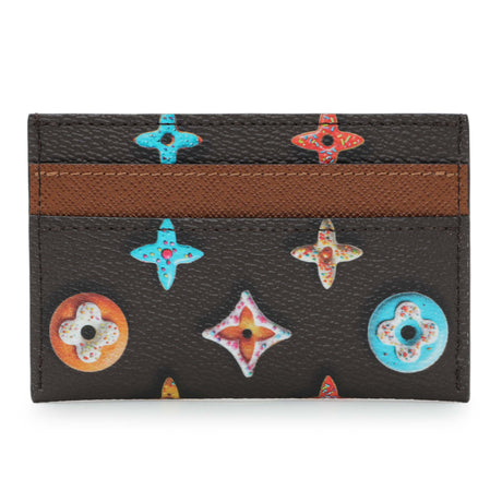 Louis Vuitton Monogram Chocolate Donut Double Cardholder Accessories Louis Vuitton