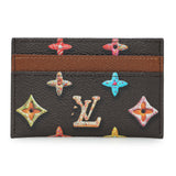 Louis Vuitton Monogram Chocolate Donut Double Cardholder Accessories Louis Vuitton