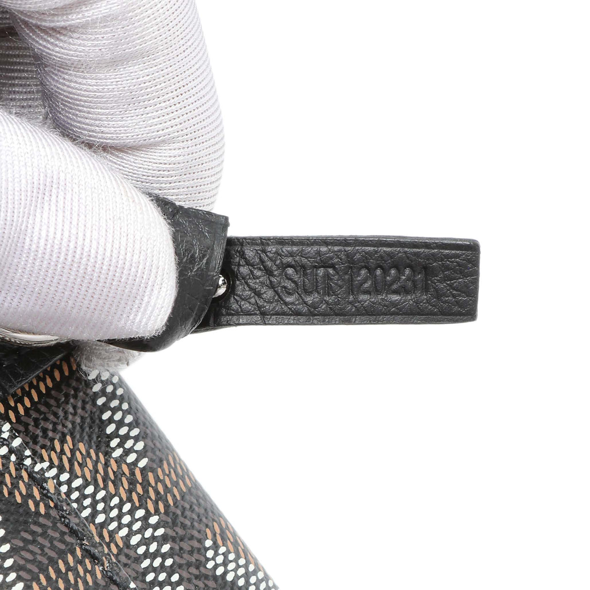 Goyard Black Goyardine Reversible Mini Anjou