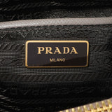 Prada Taupe Saffiano Lux Parabole Tote