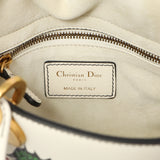 Christian Dior White Calfskin Niki De Saint Phalle Mini Supple Lady Dior