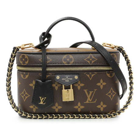 Louis Vuitton Reverse Monogram Vanity Chain Pouch Handbags Louis Vuitton