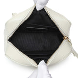 Saint Laurent Cream Calfskin Matelasse Monogram Lou Belt Bag Handbags Saint Laurent