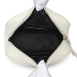 Saint Laurent White Grain De Poudre Uptown Baby Pouch Accessories Saint Laurent