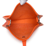 Hermes Orange Clemence Evelyne TPM Handbags Hermes